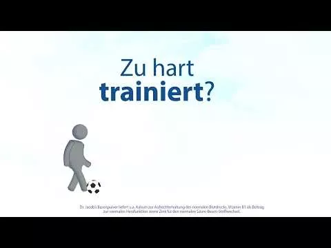 Video about BASENPULVER Dr. Jacob's, 300 g
