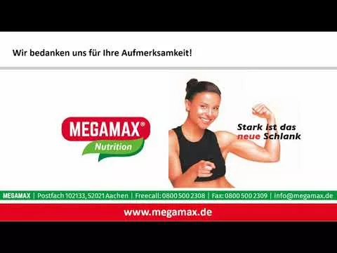 Video about MEGAMAX Nutritional vanilla powder, 1.5 kg