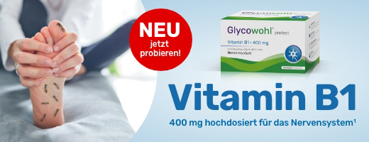 GLYCOWOHL Vitamin B1 Thiamine 400 mg high-dose capsules, 200 pcs