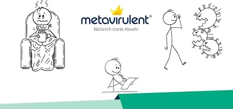 Video about METAVIRULENT Mixture, 100 ml