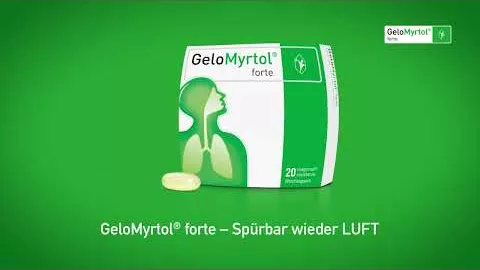 Video about GELOMYRTOL forte gastro-resistant soft capsules, 100 pieces