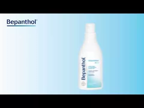 Video about BEPANTHOL Body lotion refill bag, 400 ml