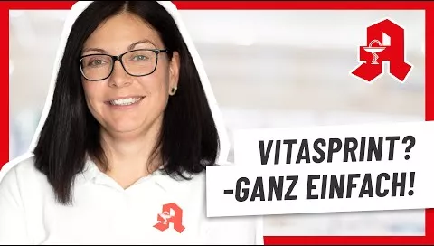 Video about VITASPRINT B12 drinking bottles, 30 pcs
