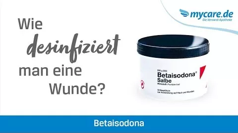Video about BETAISODONA Ointment, 100 g