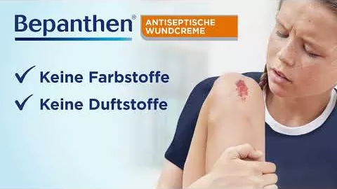 Video about BEPANTHEN antiseptic wound cream, 20 g