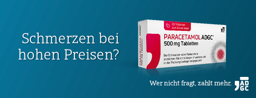 PARACETAMOL ADGC 500 mg tablets, 20 pcs