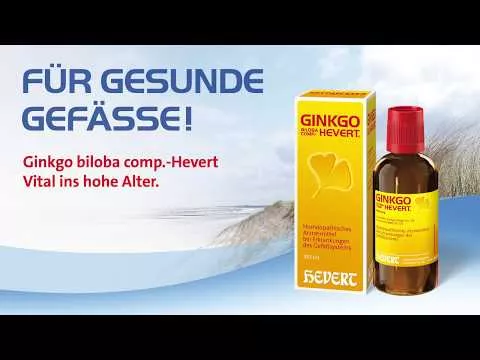 Video about GINKGO BILOBA COMP.-HEVERT drops, 100 ml