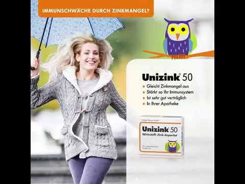 Video about Unizinc 50 tablets, 100 pcs