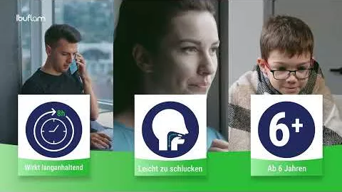 Video about Ibuflam® acute: 400 mg ibuprofen painkillers, 20 pcs