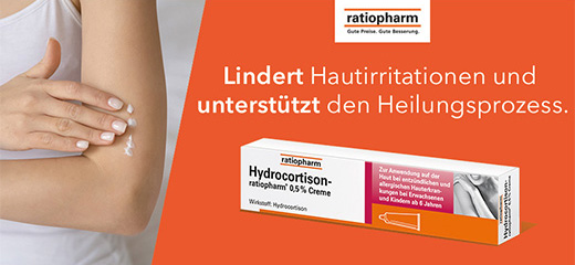 HYDROCORTISON-ratiopharm 0.5% cream, 30 g