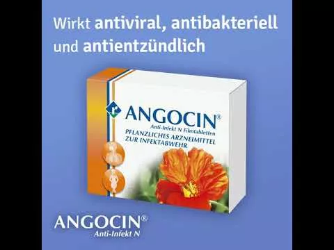 Video about ANGOCIN Anti-infection N film-coated tablets, 100 pcs