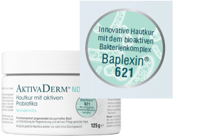 AKTIVADERM ND Neurodermatitis skin cure active probiotics, 125 g