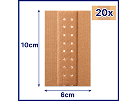 HANSAPLAST Classic plaster 6 cmx2 m, 1 pc