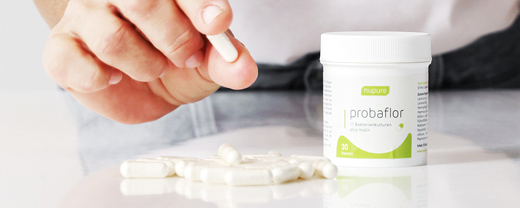 NUPURE probaflor Probiotics for Intestinal Restoration Kps, 90 pcs