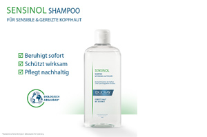 DUCRAY SENSINOL Shampoo with Physio Skin Protection, 400 ml