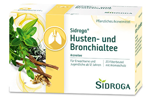 SIDROGA Cough and Bronchial Tea Filter Bag, 20X2.0 g