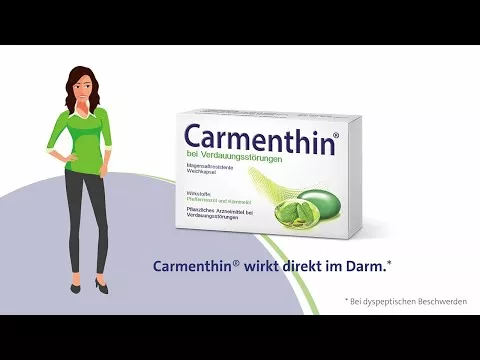 Video about Carmenthin for indigestion, 84 pcs