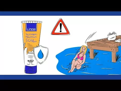 Video about Linola Sun Skin Milk LSF 50, 100 ml