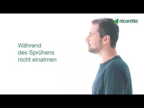 Video about NICORETTE Mint Spray 1 mg/spray, 2 pcs