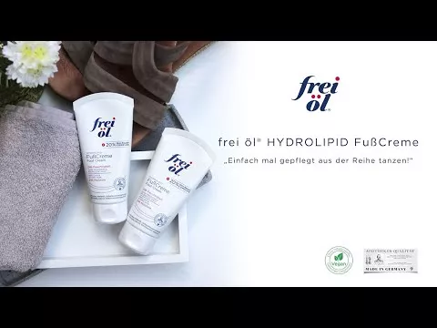 Video about Free Oil Hydrolipid Foot Cream, 75 ml