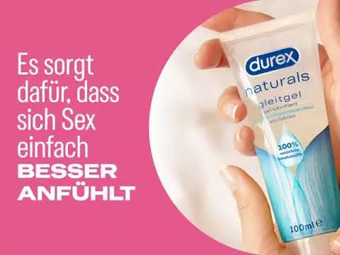 Video about durex® Naturals Extra Sensitive lubricant, 100 ml