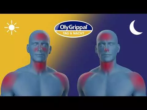 Video about Olygrippal Day & Night 500 mg/60 mg tablets (16 pieces)