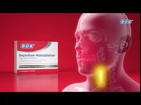 Video about Septoflam throat lozenges (8 pieces)