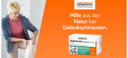 TEUFELSKRALLE-RATIOPHARM Film-coated tablets, 100 pcs