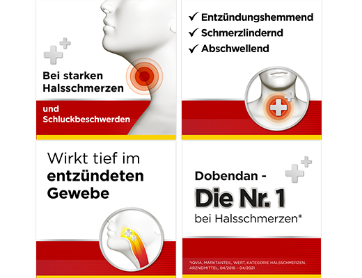 DOBENDAN Direct Flurbiprofen 8.75 mg lozenge, 36 pcs