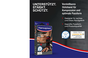 HANSAPLAST Sport wrist bandage size L, 1 pc