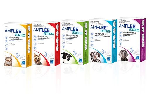 AMFLEE combo 402/361.8mg Oral solution for dogs over 40kg, 3 pcs