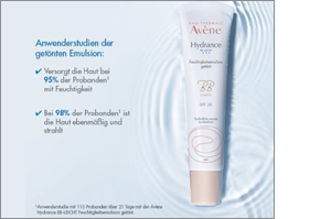 AVENE Hydrance BB lightly tinted moisturising emulsion, 40 ml