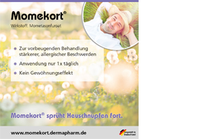 MOMEKORT 50 μg/spray nasal spray suspension 60 adults, 10 g