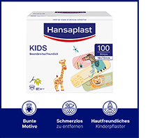 HANSAPLAST Kids Plaster Strips Univeral, 100 pcs