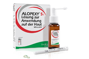 ALOPEXY 5% solution for application on the skin, 3X60 ml