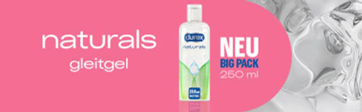 DUREX naturals lubricant gel extra sensitive, 100 ml