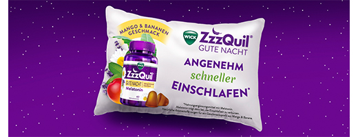 WICK ZzzQuil Good Night Mango & Banana, 60 pcs