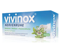 VIVINOX Nerve Rest Baldr.+Mel.+Passion.Calm.Drag., 100 pcs
