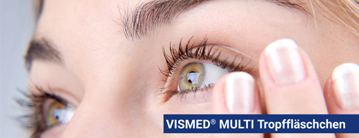 VISMED MULTI Eye drops, 3X10 ml