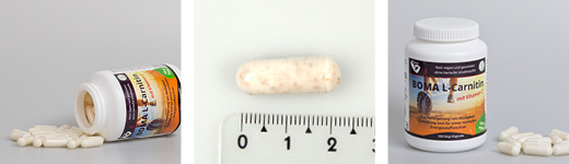L-CARNITIN 500 capsules, 100 pcs