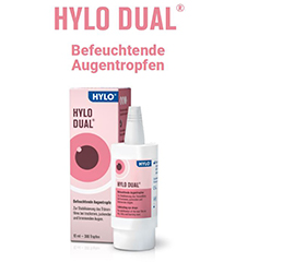 HYLO DUAL Eye drops, 10 ml