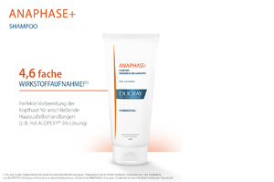 DUCRAY ANAPHASE+ Shampoo hair loss, 400 ml