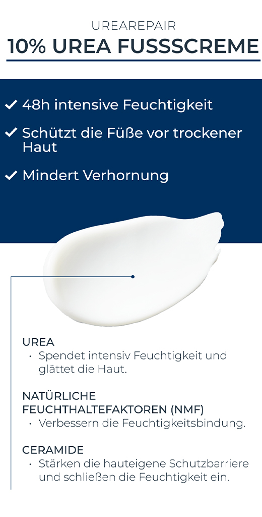 EUCERIN UreaRepair PLUS Foot cream 10%, 100 ml