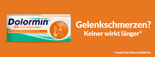 DOLORMIN GS with Naproxen tablets, 20 pcs