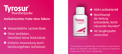 TYROSUR Wound healing powder, 20 g