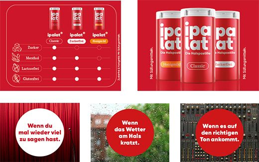 IPALAT Throat pastilles classic, 40 pcs