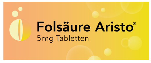 FOLSÄURE ARISTO 5 mg tablets, 100 pc