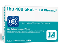 IBU 400 akut-1A Pharma film-coated tablets, 50 pcs