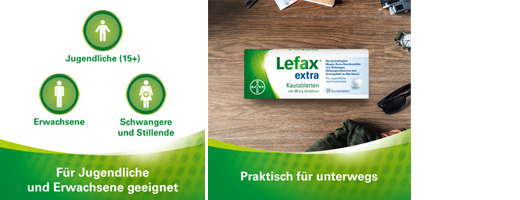 LEFAX extra chewable tablets, 20 pcs