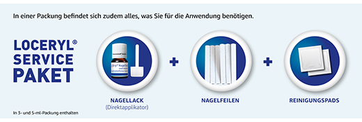 LOCERYL Nail varnish against nail fungus DIREKT-Applicat., 3 ml